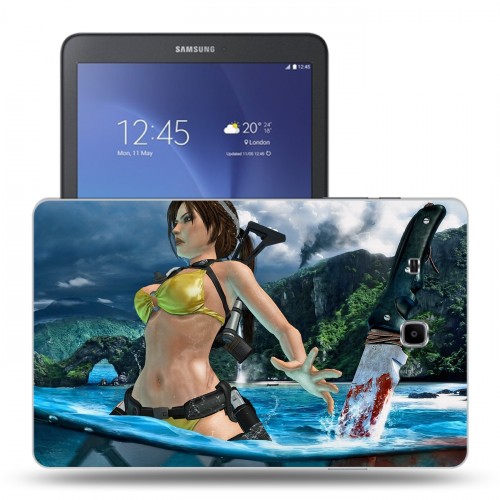 Дизайнерский силиконовый чехол для Samsung Galaxy Tab E 9.6 Far cry