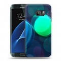 Дизайнерский силиконовый с усиленными углами чехол для Samsung Galaxy S7 Красочные абстракции