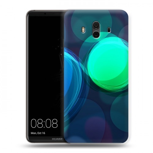 Дизайнерский пластиковый чехол для Huawei Mate 10 Красочные абстракции