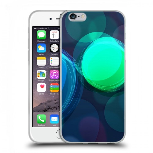 Дизайнерский пластиковый чехол для Iphone 6/6s Красочные абстракции