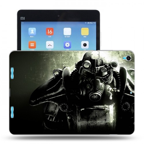 Дизайнерский силиконовый чехол для Xiaomi MiPad Fallout