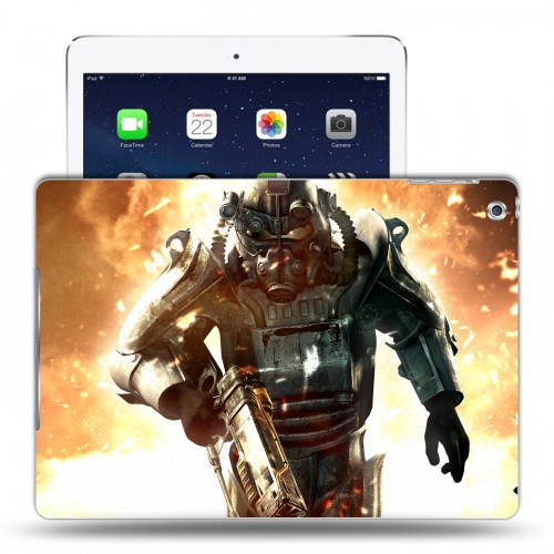 Дизайнерский силиконовый чехол для Ipad Air Fallout