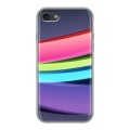 Дизайнерский силиконовый с усиленными углами чехол для Iphone 7 Красочные абстракции