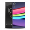 Дизайнерский пластиковый чехол для Sony Xperia XZs Красочные абстракции