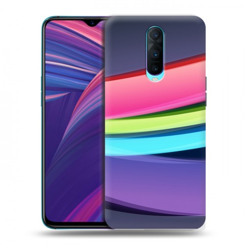 Дизайнерский пластиковый чехол для OPPO RX17 Pro Красочные абстракции