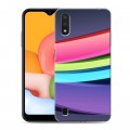 Дизайнерский силиконовый чехол для Samsung Galaxy M01 Красочные абстракции