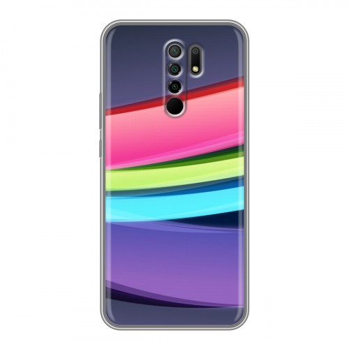 Дизайнерский силиконовый чехол для Xiaomi RedMi 9 Красочные абстракции