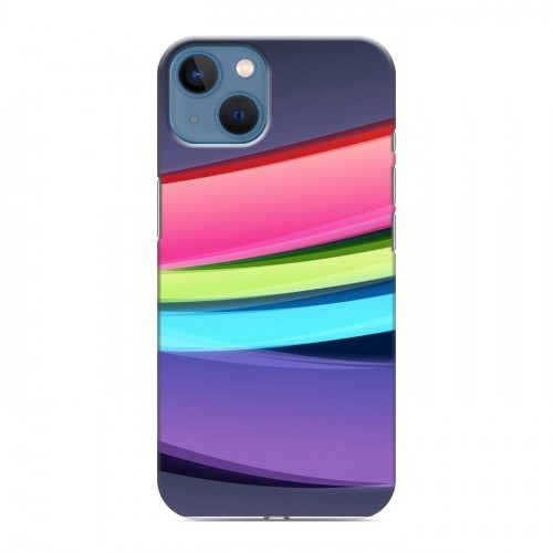 Дизайнерский силиконовый чехол для Iphone 13 Красочные абстракции