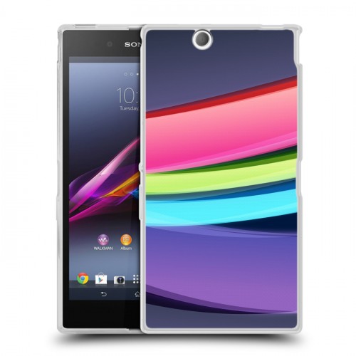 Дизайнерский пластиковый чехол для Sony Xperia Z Ultra  Красочные абстракции