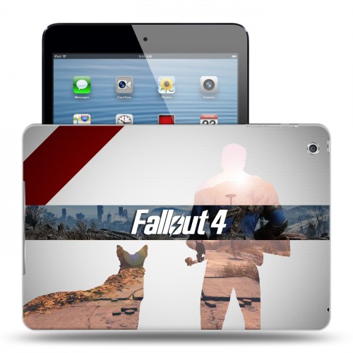 Дизайнерский силиконовый чехол для Ipad Mini Fallout