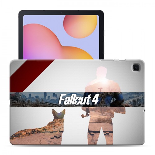 Дизайнерский силиконовый чехол для Samsung Galaxy Tab S6 Lite Fallout
