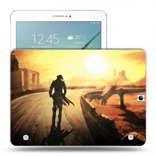 Дизайнерский силиконовый чехол для Samsung Galaxy Tab S2 9.7 Fallout