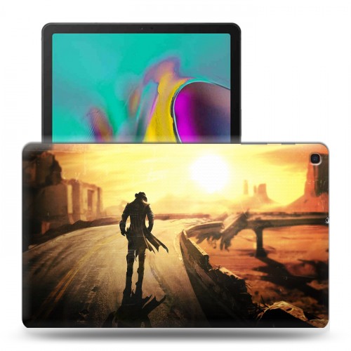 Дизайнерский силиконовый чехол для Samsung Galaxy Tab A 10.1 (2019) Fallout