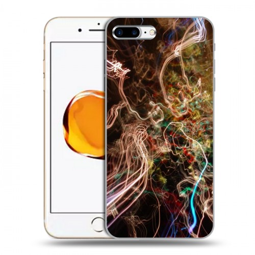 Дизайнерский силиконовый чехол для Iphone 7 Plus / 8 Plus Красочные абстракции