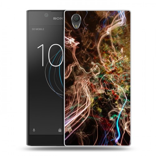 Дизайнерский пластиковый чехол для Sony Xperia L1 Красочные абстракции