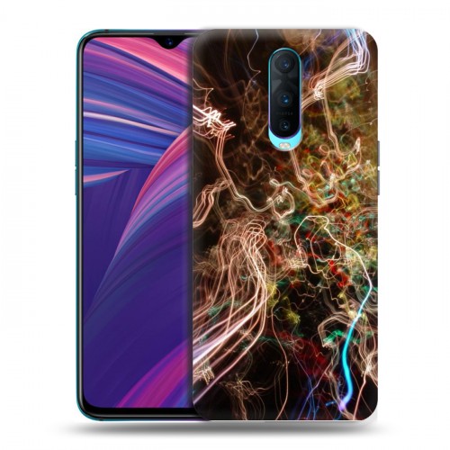 Дизайнерский пластиковый чехол для OPPO RX17 Pro Красочные абстракции