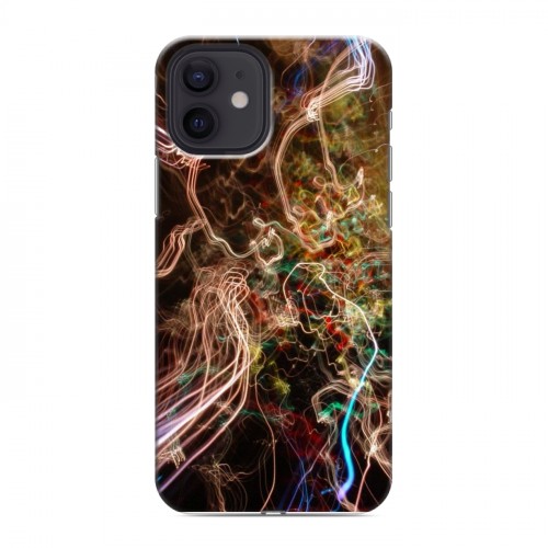 Дизайнерский силиконовый чехол для Iphone 12 Красочные абстракции