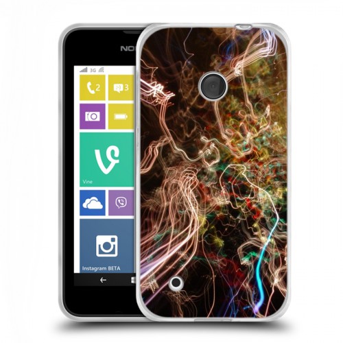 Дизайнерский пластиковый чехол для Nokia Lumia 530 Красочные абстракции