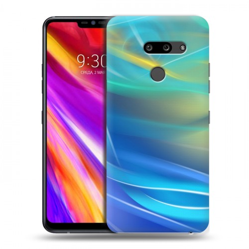 Дизайнерский пластиковый чехол для LG G8 ThinQ Красочные абстракции