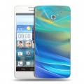 Дизайнерский пластиковый чехол для Huawei Ascend D2 Красочные абстракции