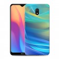 Дизайнерский силиконовый с усиленными углами чехол для Xiaomi RedMi 8A Красочные абстракции