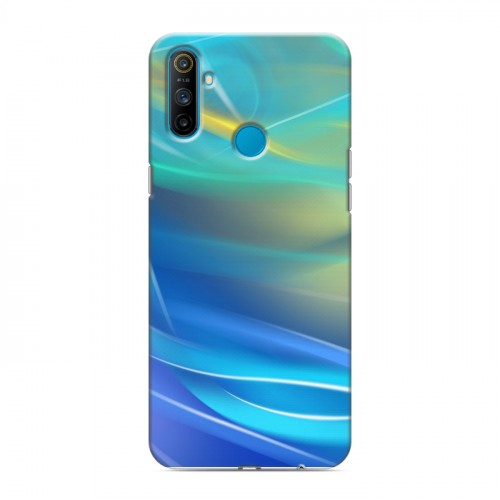 Дизайнерский силиконовый чехол для Realme C3 Красочные абстракции