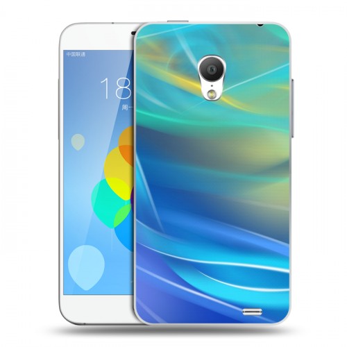 Дизайнерский силиконовый чехол для  Meizu MX3 Красочные абстракции