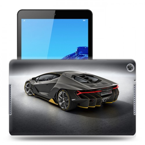 Дизайнерский силиконовый чехол для Huawei MediaPad M5 lite 8 Lamborghini