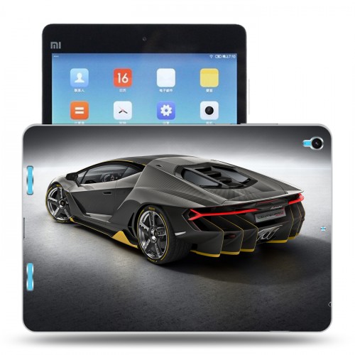 Дизайнерский силиконовый чехол для Xiaomi MiPad Lamborghini