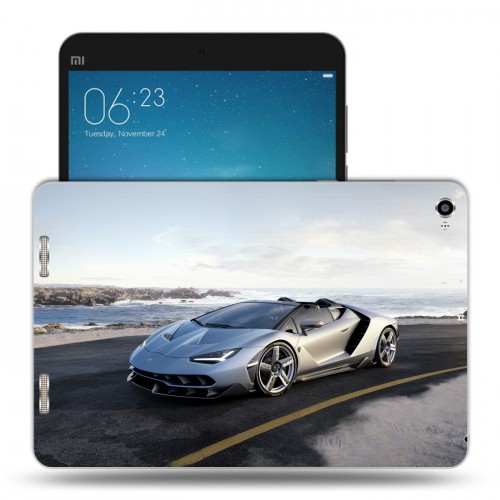 Дизайнерский силиконовый чехол для Xiaomi Mi Pad 2 Lamborghini