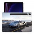 Дизайнерский силиконовый чехол для Samsung Galaxy Tab S9 Lamborghini