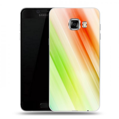 Дизайнерский пластиковый чехол для Samsung Galaxy C7 Красочные абстракции
