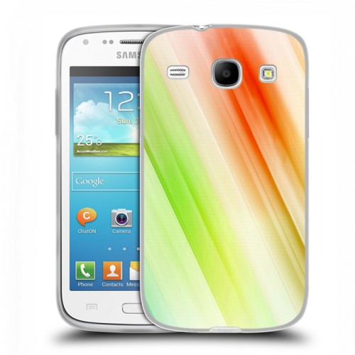 Дизайнерский пластиковый чехол для Samsung Galaxy Core Красочные абстракции