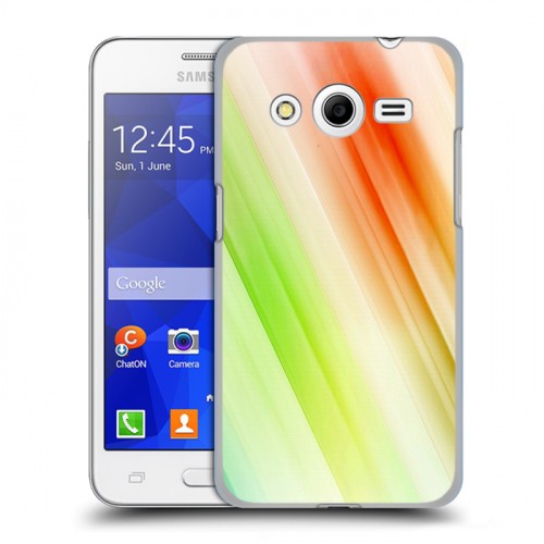 Дизайнерский пластиковый чехол для Samsung Galaxy Core 2 Красочные абстракции