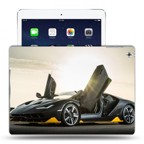 Дизайнерский пластиковый чехол для Ipad (2017) Lamborghini