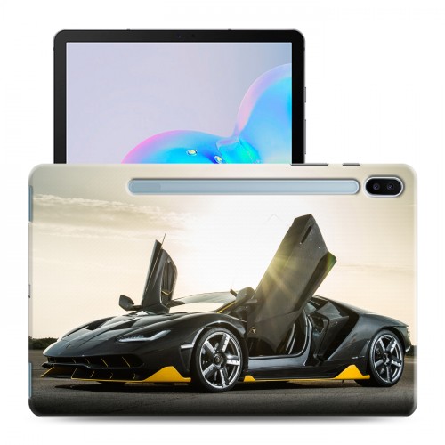 Дизайнерский силиконовый чехол для Samsung Galaxy Tab S6 Lamborghini