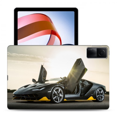 Дизайнерский силиконовый чехол для Xiaomi RedMi Pad Lamborghini