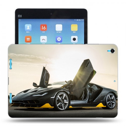 Дизайнерский силиконовый чехол для Xiaomi MiPad Lamborghini