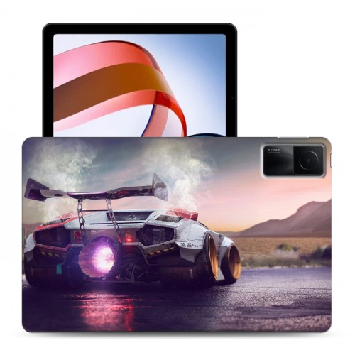 Дизайнерский силиконовый чехол для Xiaomi RedMi Pad Lamborghini