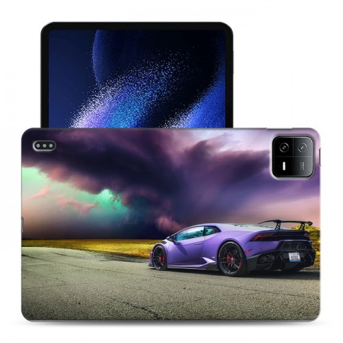 Дизайнерский силиконовый чехол для Xiaomi Pad 6 Lamborghini