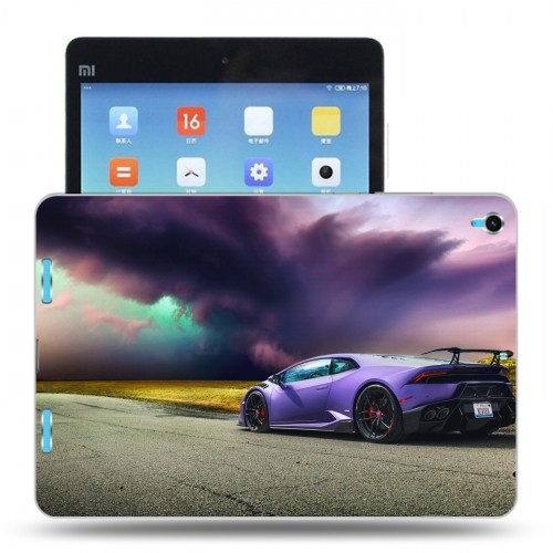 Дизайнерский силиконовый чехол для Xiaomi MiPad Lamborghini