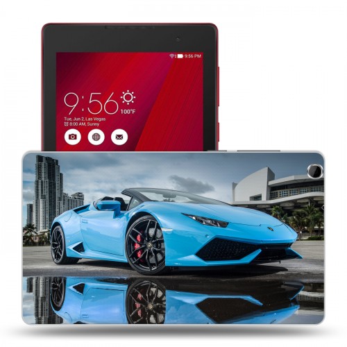 Дизайнерский силиконовый чехол для ASUS ZenPad C 7.0 Lamborghini