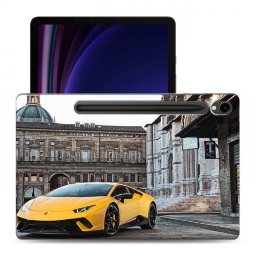 Дизайнерский силиконовый чехол для Samsung Galaxy Tab S9 Lamborghini