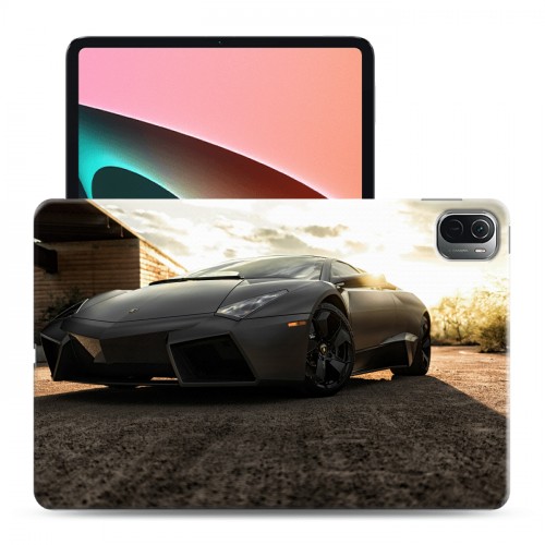 Дизайнерский силиконовый с усиленными углами чехол для Xiaomi Pad 5 Lamborghini