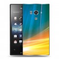 Дизайнерский пластиковый чехол для Sony Xperia acro S Красочные абстракции