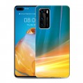 Дизайнерский силиконовый с усиленными углами чехол для Huawei P40 Красочные абстракции