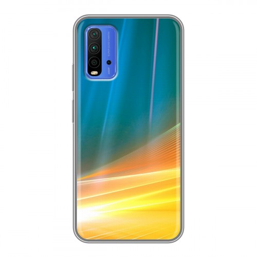 Дизайнерский силиконовый чехол для Xiaomi RedMi 9T Красочные абстракции