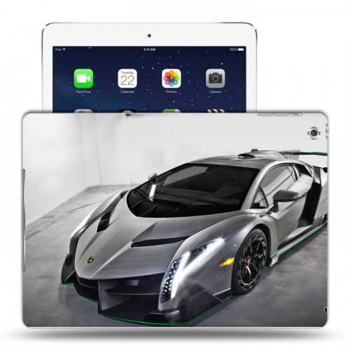 Дизайнерский пластиковый чехол для Ipad (2017) Lamborghini