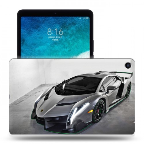 Дизайнерский силиконовый чехол для Xiaomi Mi Pad 4 Plus Lamborghini
