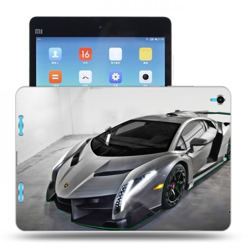 Дизайнерский силиконовый чехол для Xiaomi MiPad Lamborghini